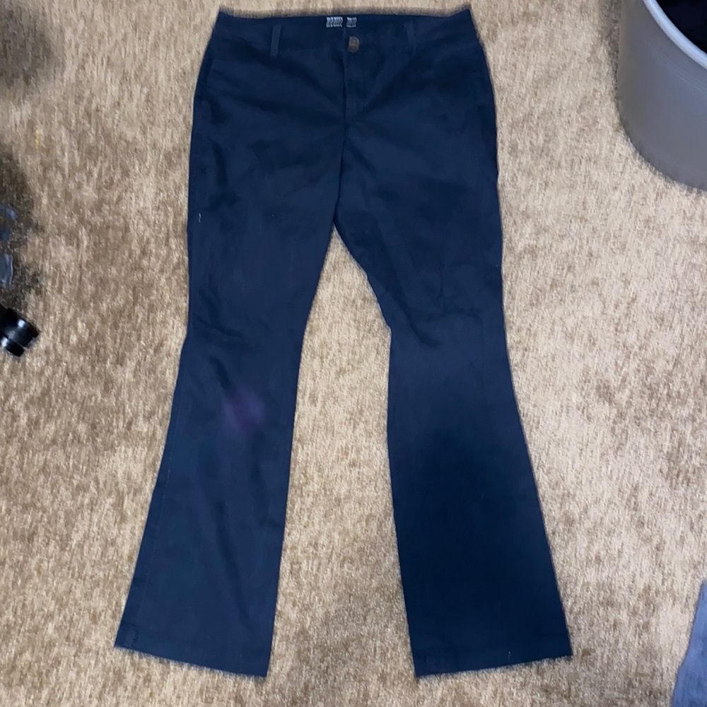 Women’s size 12 Old Navy Dark Blue khakis